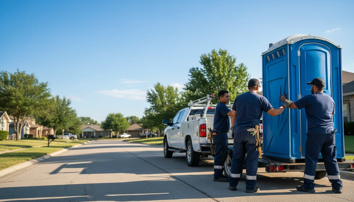 Portable Toilet Rental in Danevang, TX near me